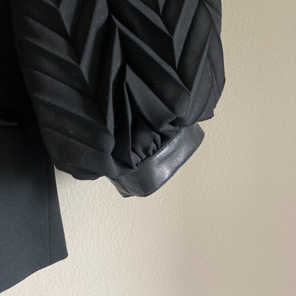 Andrew GN Black Wool Blazer - Picture 6 of 6